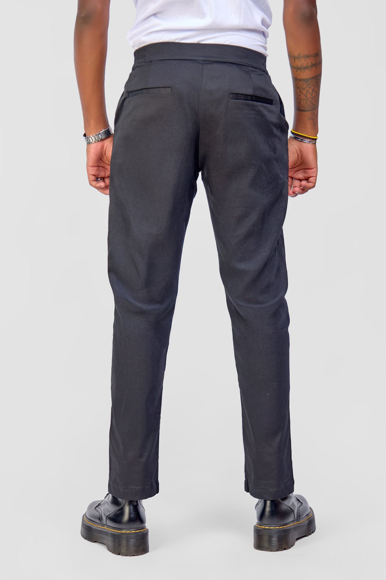 Men's Straight Leg Pants - Black