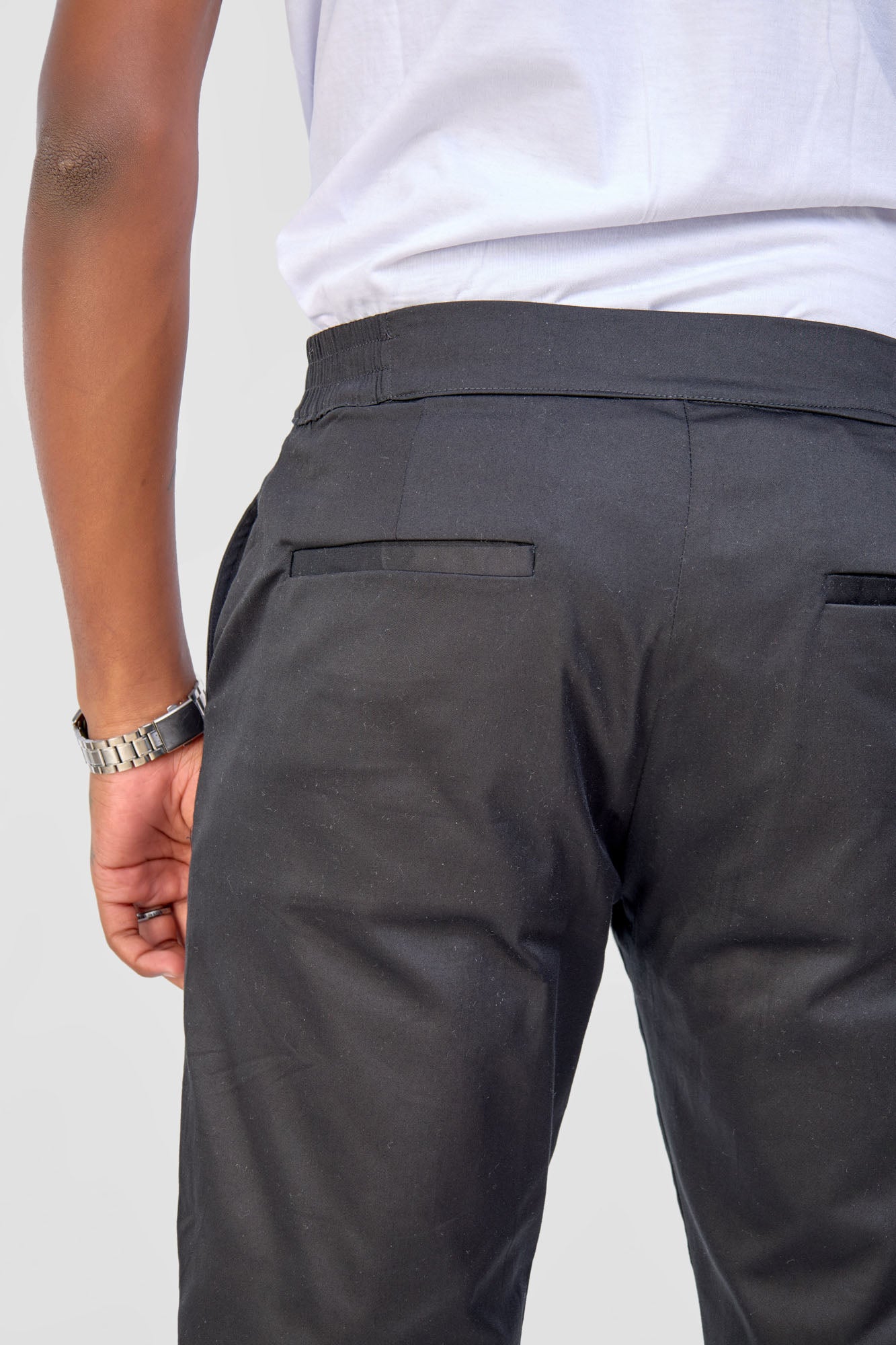 Men's Straight Leg Pants - Black