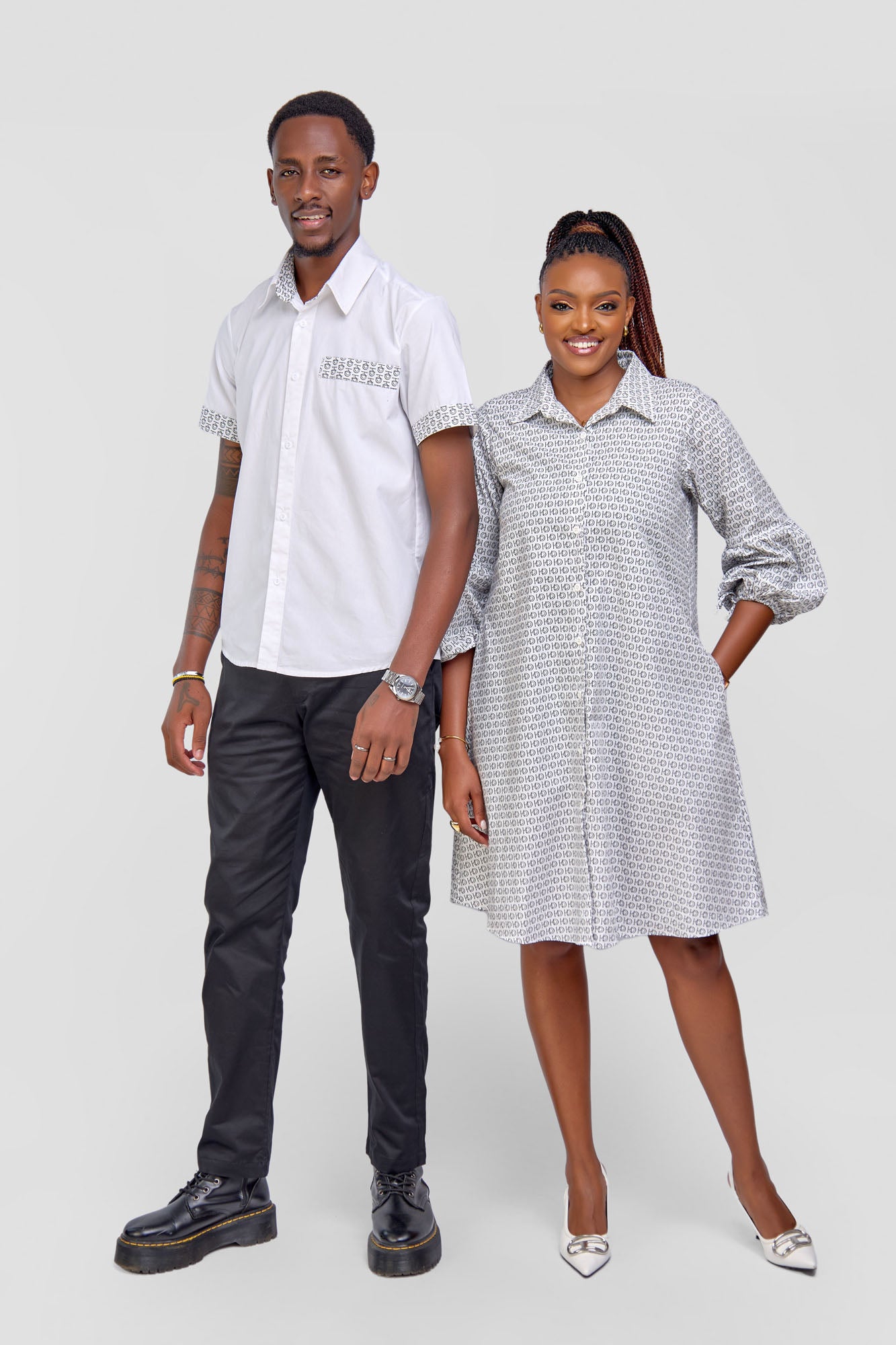 Men's Short Sleeve Shirt - White